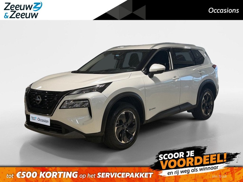 Nissan X-Trail 1.5 e-4orce N-Connecta 4WD 7p. 214PK AUTOMAAT, Auto's, Nissan, Automaat, 12 maanden, Wit, Bedrijf