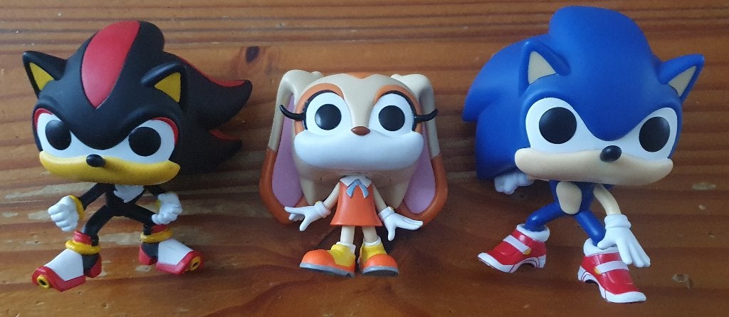 Funko Pop figuren: Sonic the Hedgehog + Shadow + Cream, Verzamelen, Poppetjes en Figuurtjes, Ophalen of Verzenden, Nieuw