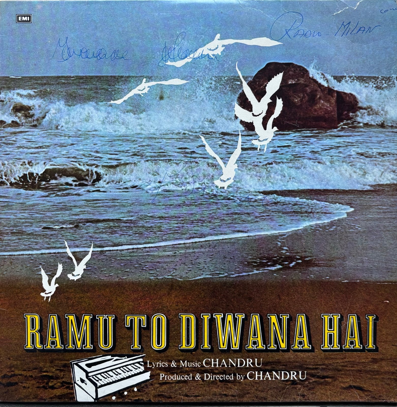 Ramu To Diwana Hai - Indiase Bollywood LP, Cd's en Dvd's, LP, Gebruikt, Verzenden, Gesigneerd