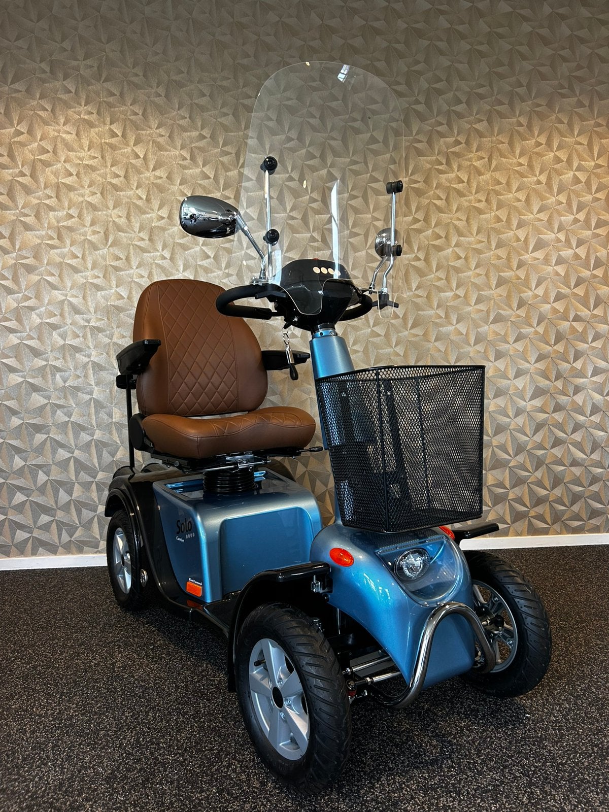 Solo Blue Diamond | Life en Mobility | Lithium | Scootmobiel, Diversen, Brommobielen en Scootmobielen, Life and Mobility, Zorgbroeder