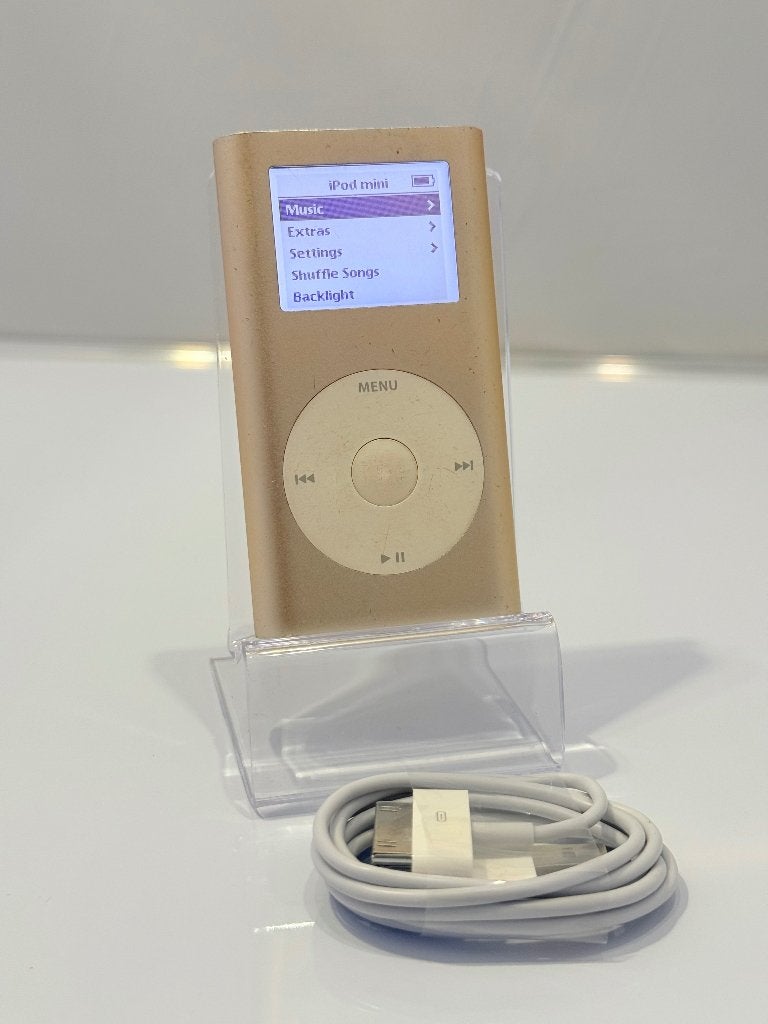 Apple iPod Mini 1e Generatie Goud 4GB, Audio, Tv en Foto, Mp3-spelers | Apple iPod, Gebruikt, Overige kleuren, Mini, Ophalen of Verzenden