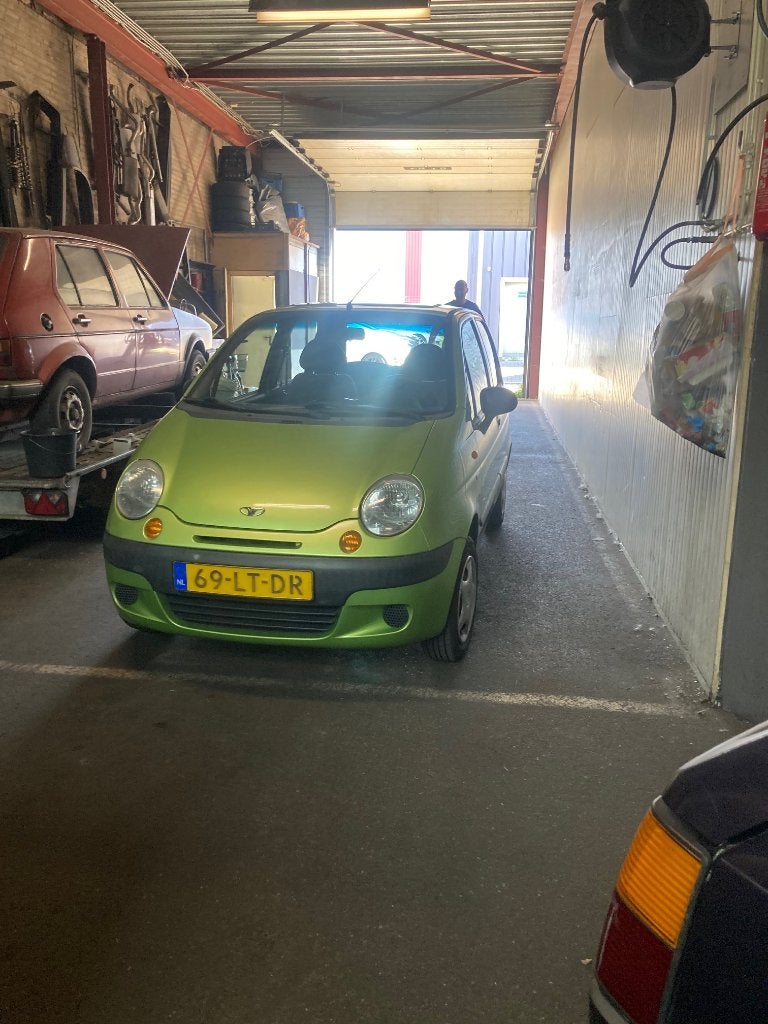 Daewoo Matiz 0.8 pure / BJ 2003 / kleur groen, Voorwielaandrijving, Stof, Matiz, Origineel Nederlands