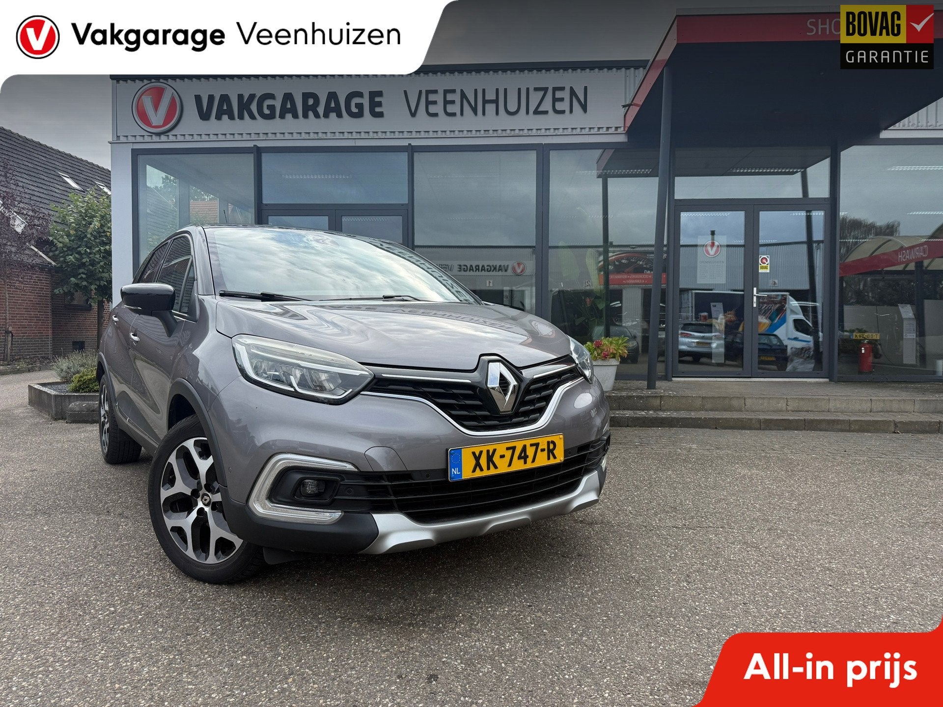 Renault Captur 1.2 TCe Intens|rijklaar prijs|, Auto's, 12 maanden, Gebruikt, 4 cilinders, 635 kg