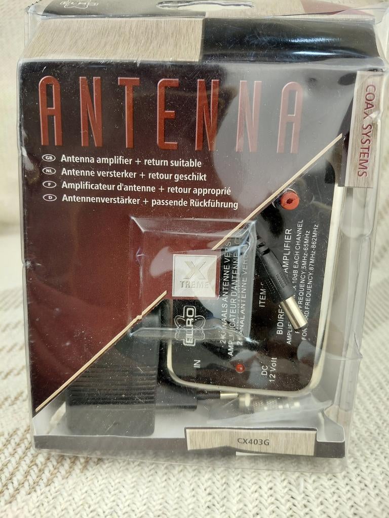 ELRO CX403G Antenneversterker - Nieuw in verpakking, Ophalen of Verzenden, Nieuw, Toebehoren