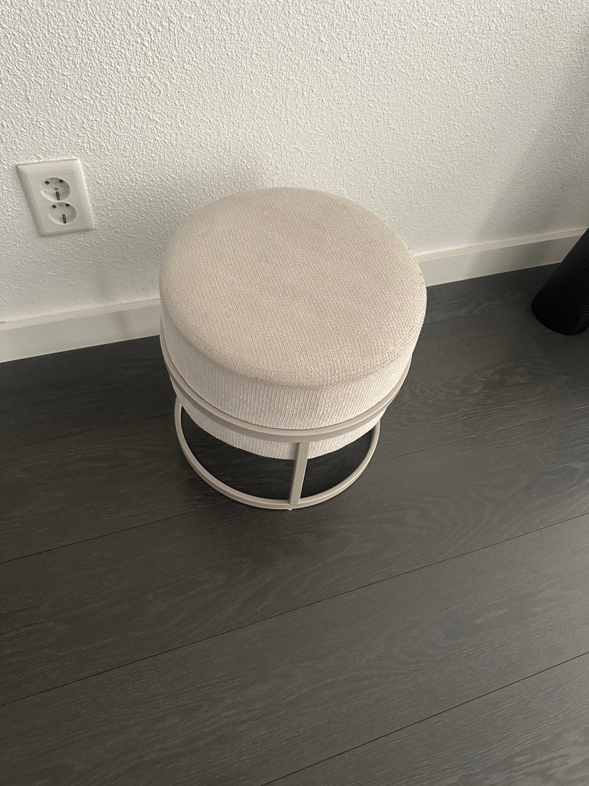 Poef, Ophalen, Gebruikt, Rond, Minder dan 50 cm