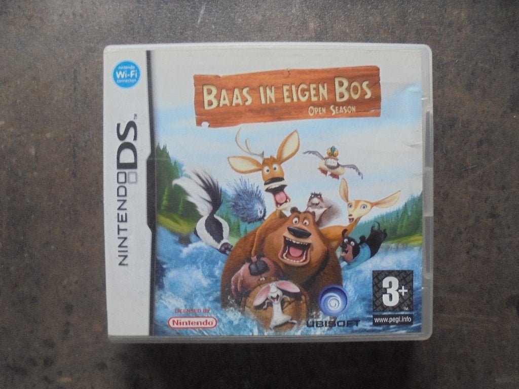 Baas In Eigen Bos Open Season voor DS (zie foto's), Avontuur en Actie, Gebruikt, 1 speler, Ophalen of Verzenden