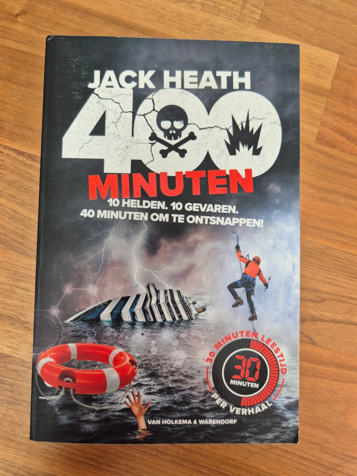 Jack Heath - 400 Minuten - kinderboek, Ophalen, Zo goed als nieuw, Jack Heath