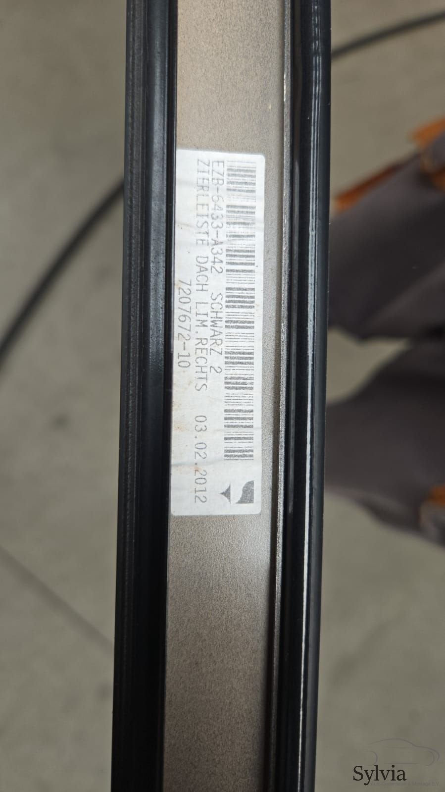 Foto 4 van Dak lijsten set BMW 5 serie F10 Schwarz II 668 7207671 51137