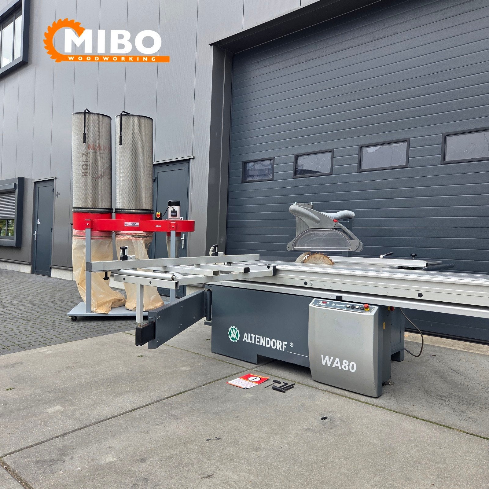 Altendorf formaatzaag 3200mm 45graden digitaal *** Set, 70 mm of meer, Overige typen, Ophalen of Verzenden, Zo goed als nieuw