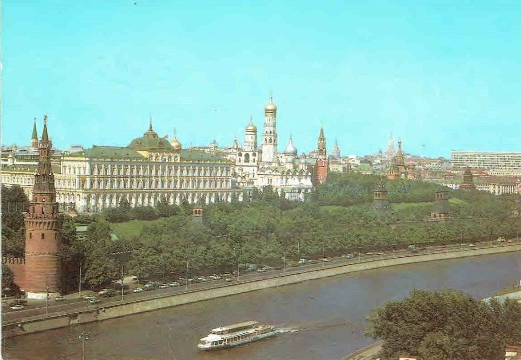 Sovjet Unie 1989 Moskou Wolga > Berkel en Roderijs, Verzenden, 1980 tot heden, Gelopen, Stad of Dorp