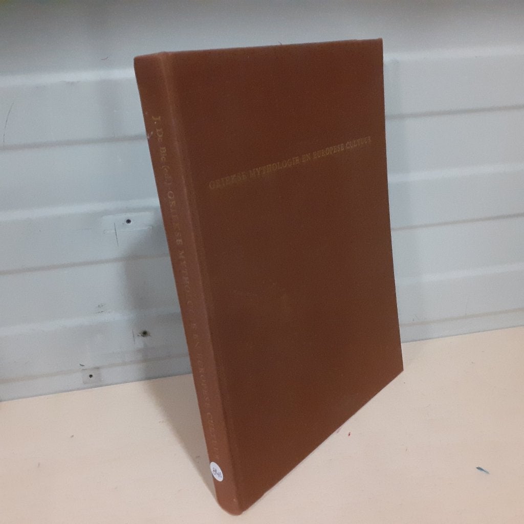 Nr. 846 J. De Bie - Griekse mythologie en Europese cultuur, Gelezen, J. De Bie, Ophalen of Verzenden, Nederland
