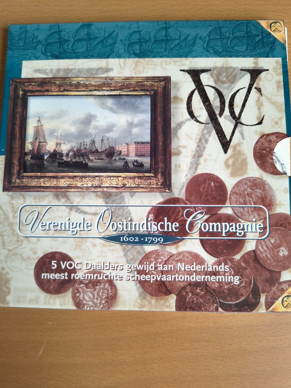 VOC Daalders -5 munten set -Verenigde Oostindische Compgnie, Postzegels en Munten, Ophalen of Verzenden, Vóór koninkrijk, Overige waardes