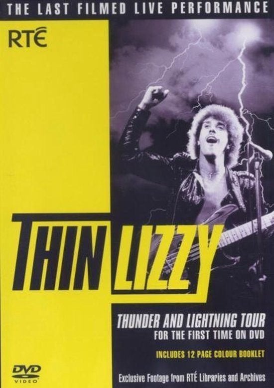 Thin Lizzy - Thunder and Lightning Tour DVD  Nieuw, Engels, Alle leeftijden, Engels, Ophalen of Verzenden