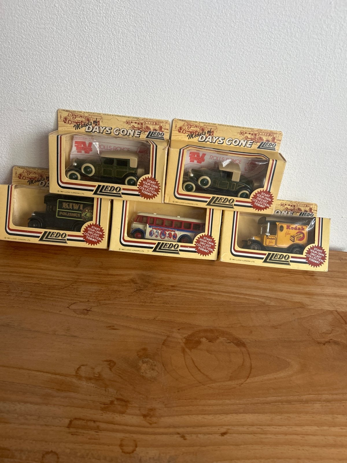 Lledo Days Gone Diecast Modellen - Set van 5, Ophalen, Zo goed als nieuw, Auto's