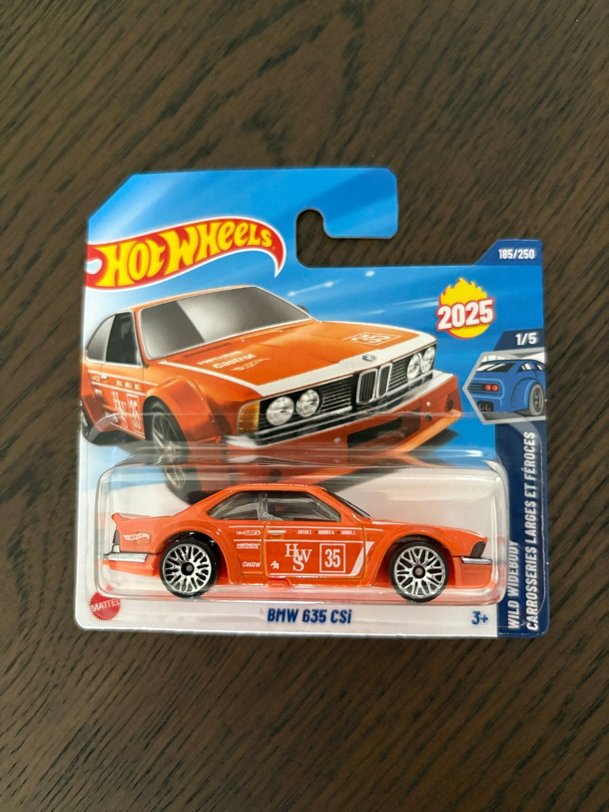 Hot Wheels 2025 BMW 635 CSi - Wild Widebody, Verzenden, Nieuw, Overige typen