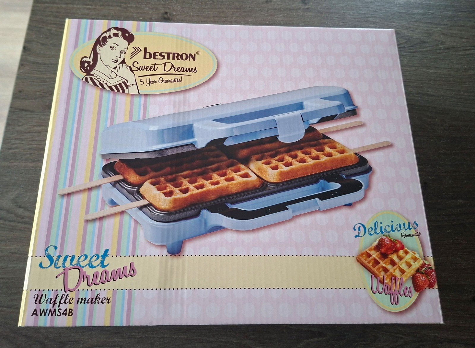 Wafelijzer, Ophalen, Nieuw