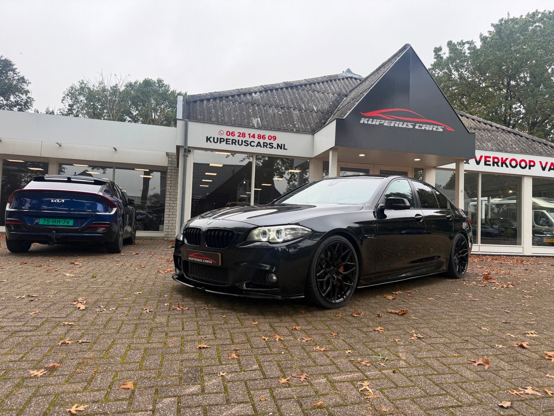 BMW 5-serie 535xd M Sport Edition High executive Bakrevisie/, Gebruikt, 2993 cc, 2000 kg, Zwart