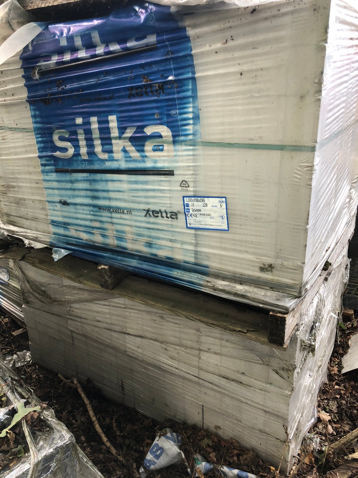 Kalkzandstenen / lijmblok, Ophalen, Nieuw, Kalkzandstenen