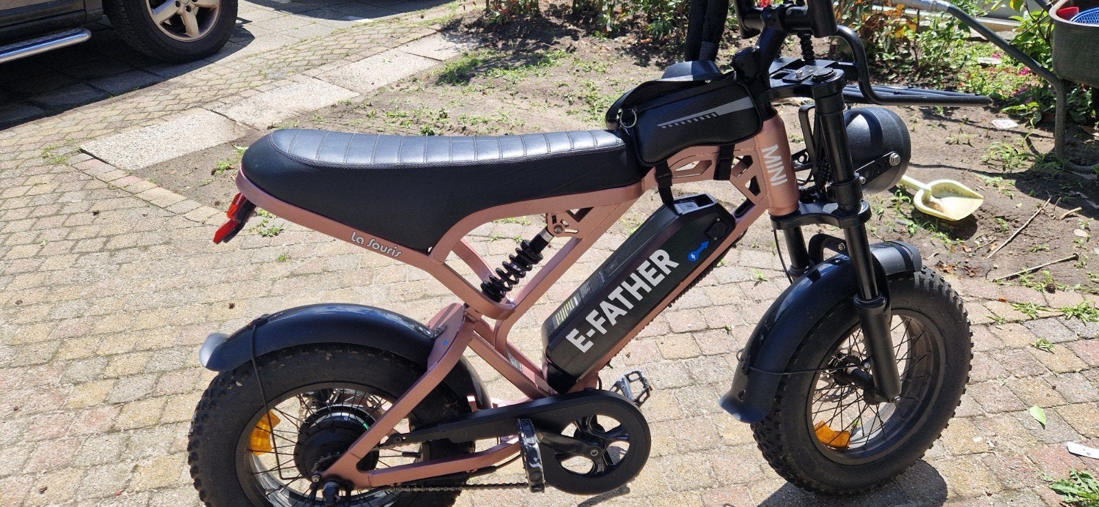 E-FAT HER Mini E-bike met GPS en lichte schade, Fietsen en Brommers, Elektrische fietsen, Ophalen of Verzenden