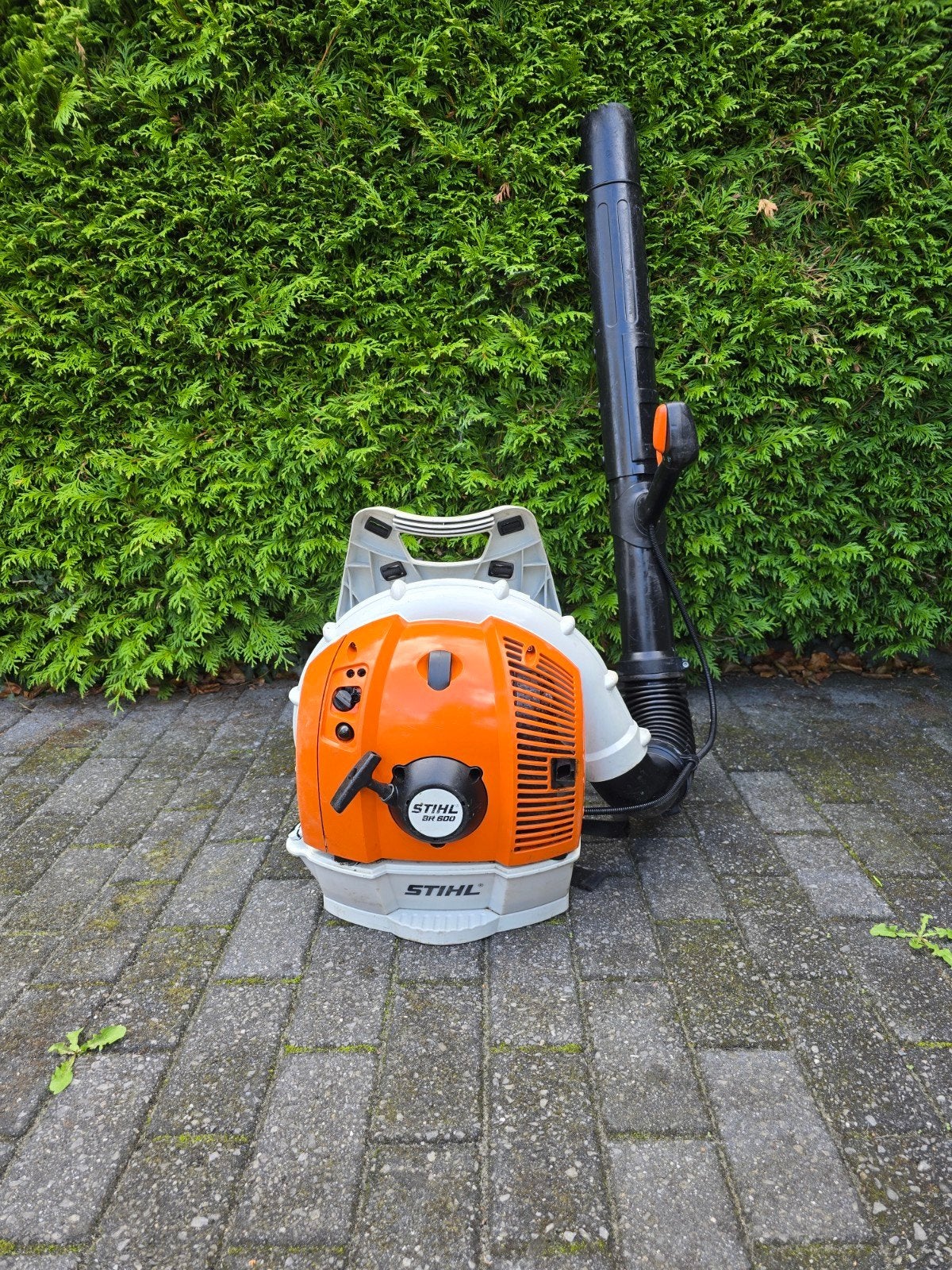 Stihl BR600 professionele bladblazer, Tuin en Terras, Ophalen of Verzenden, Gebruikt