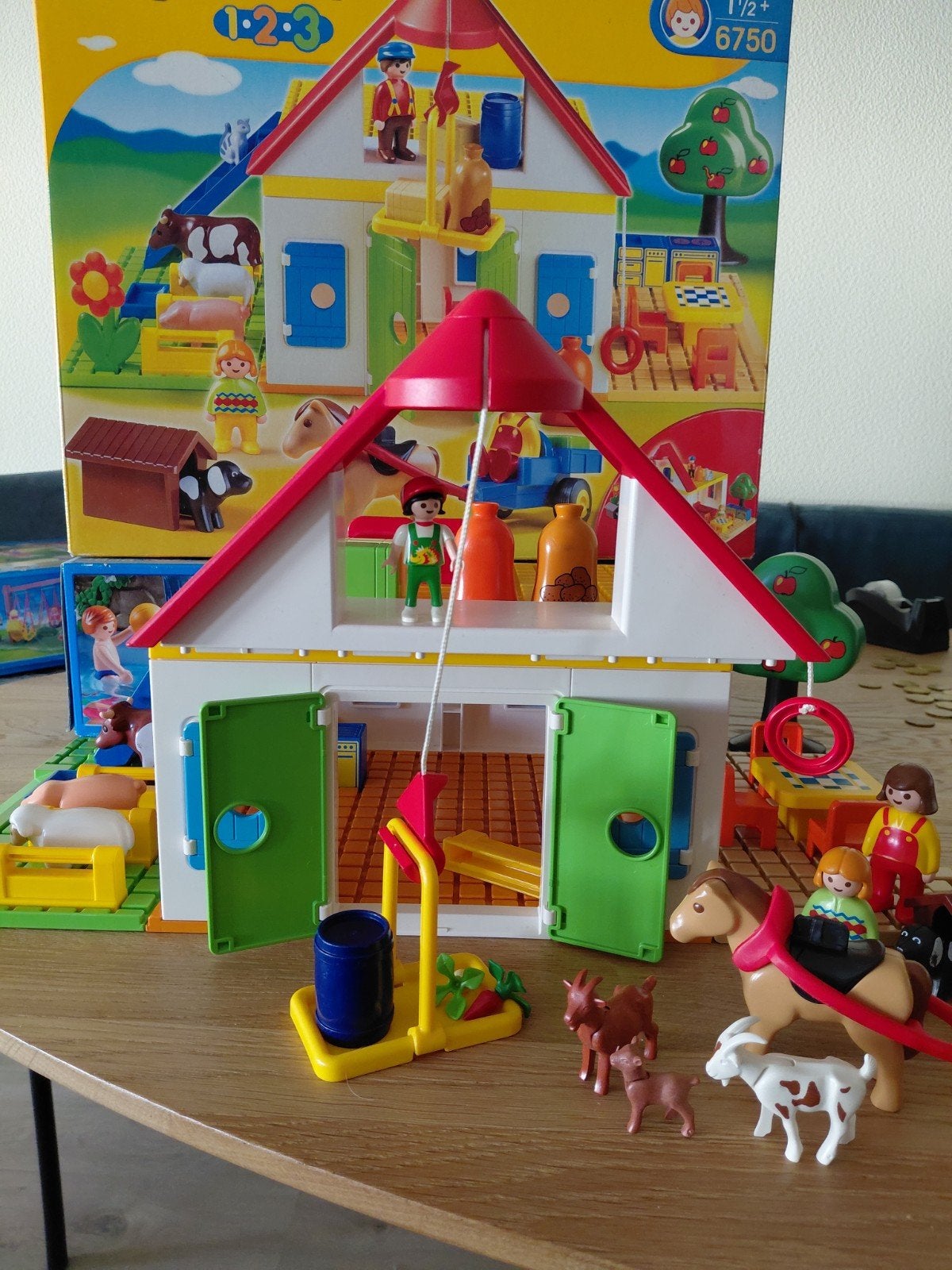 playmobil 1-2-3 6750, Ophalen, Gebruikt, Poppenhuis