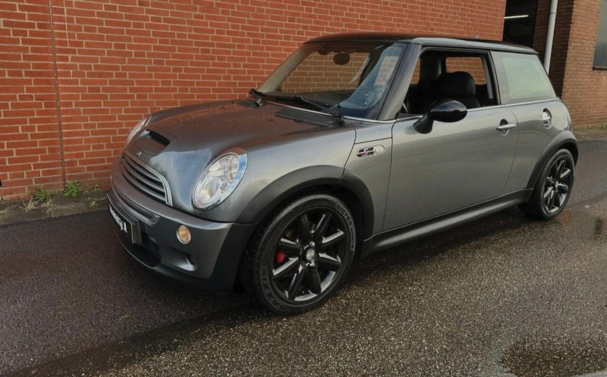 LET OP mini Cooper s jcw, Auto's, Mini, Voorwielaandrijving, 4 cilinders, 1600 cc, Leder