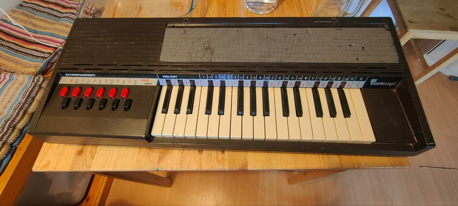 Vintage Italiaans Bontempi bn8 reed orgel, Ophalen of Verzenden, Gebruikt, 49 toetsen, Overige merken