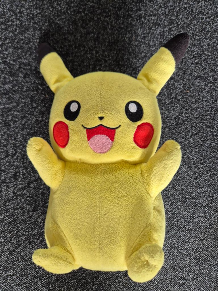 Interactieve Pikachu Knuffel - Pokémon, Geel, Overige typen, Ophalen of Verzenden, Zo goed als nieuw