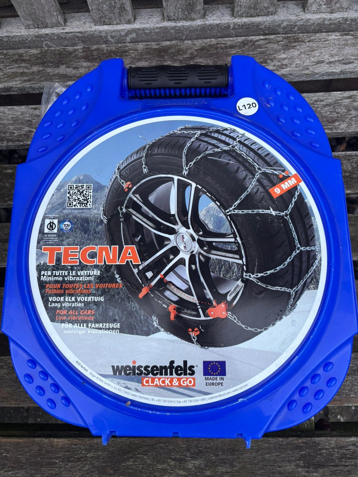 Sneeuwketting tecna Weissenfels nr12 M30, Auto diversen, Ophalen of Verzenden, Nieuw