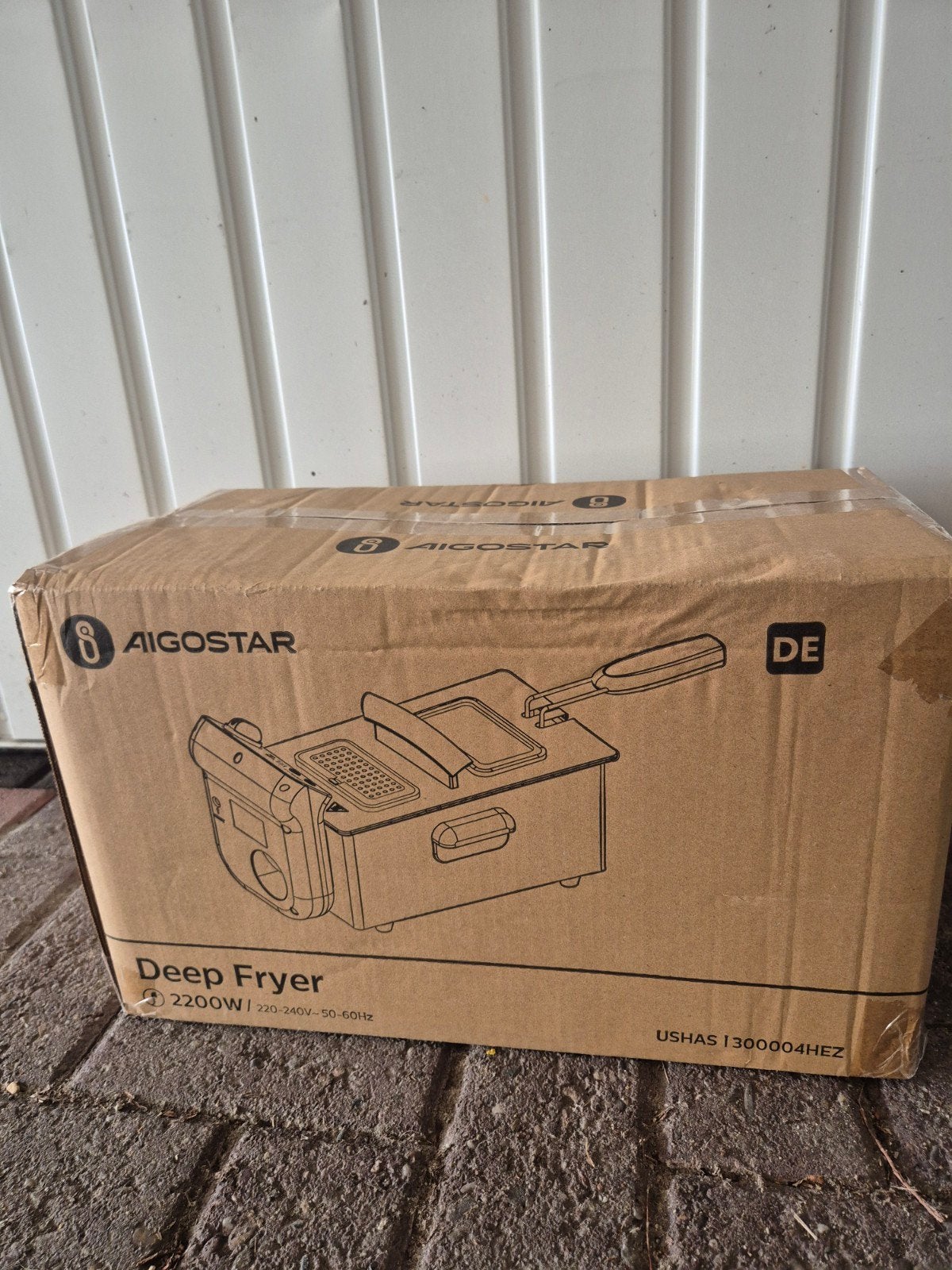 Aigostar Deep Fryer 2200W - Nieuw in doos, Ophalen of Verzenden, Nieuw