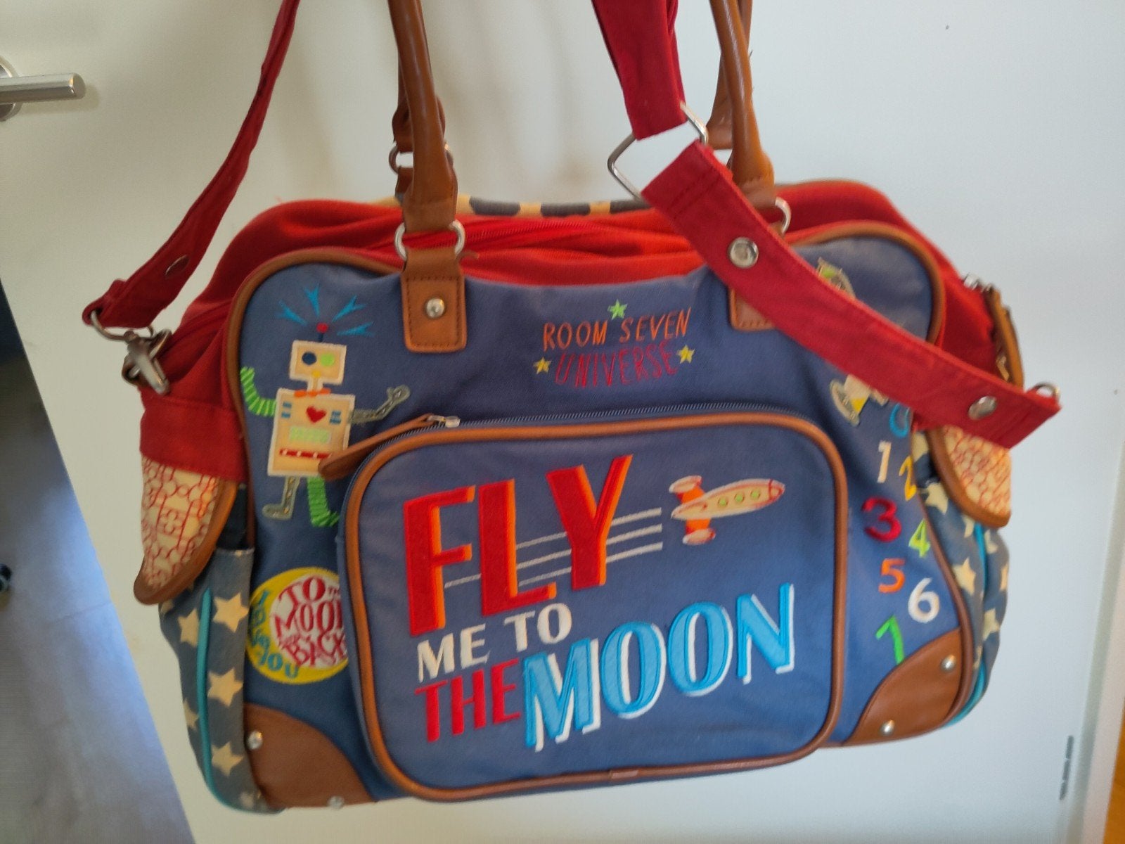 Room Seven Baby Verschoontas - Fly Me to the Moon, Kinderen en Baby's, Ophalen