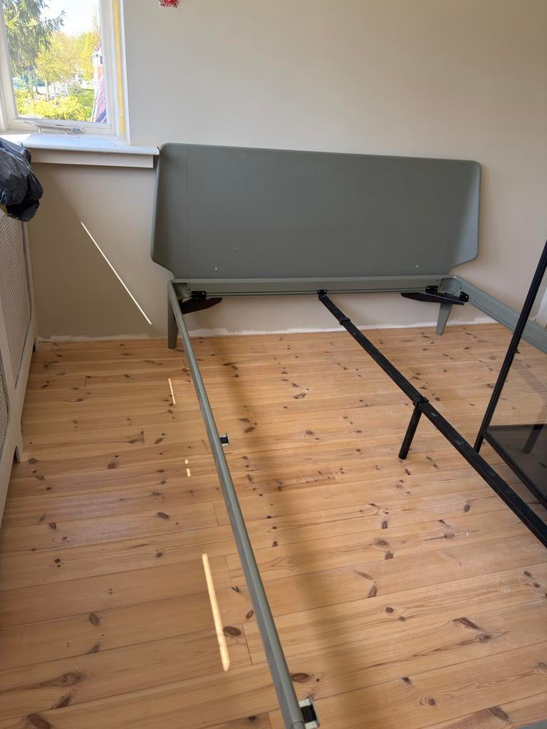 Auping Essential Bed 160x210 Verhoogd incl. spiraalbodems, Huis en Inrichting, Slaapkamer | Bedden, Ophalen, 210 cm, Tweepersoons