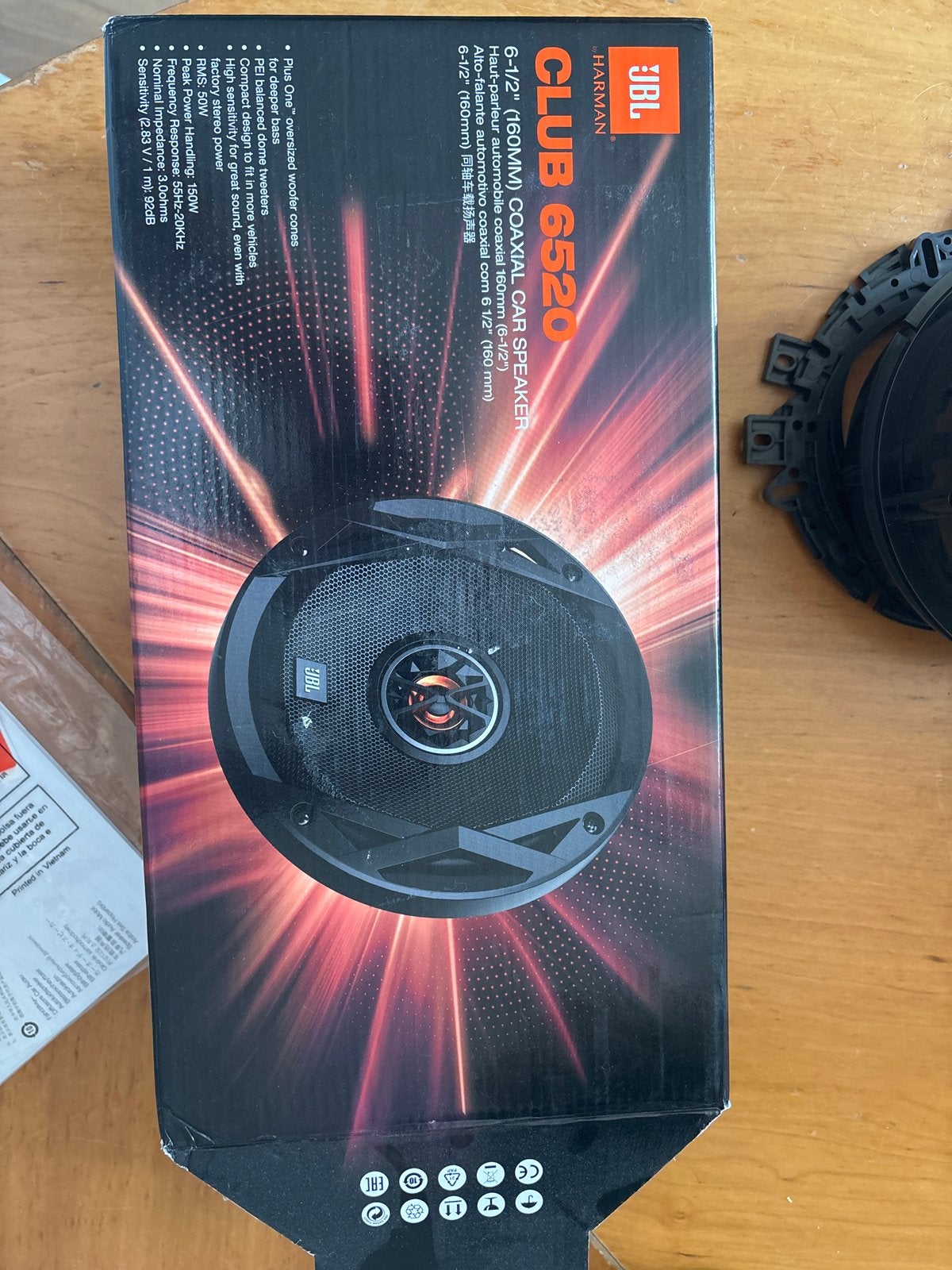 JBL Club 6520 Coaxiale Autospeakers voor Volkswagen Polo, Ophalen of Verzenden, Nieuw
