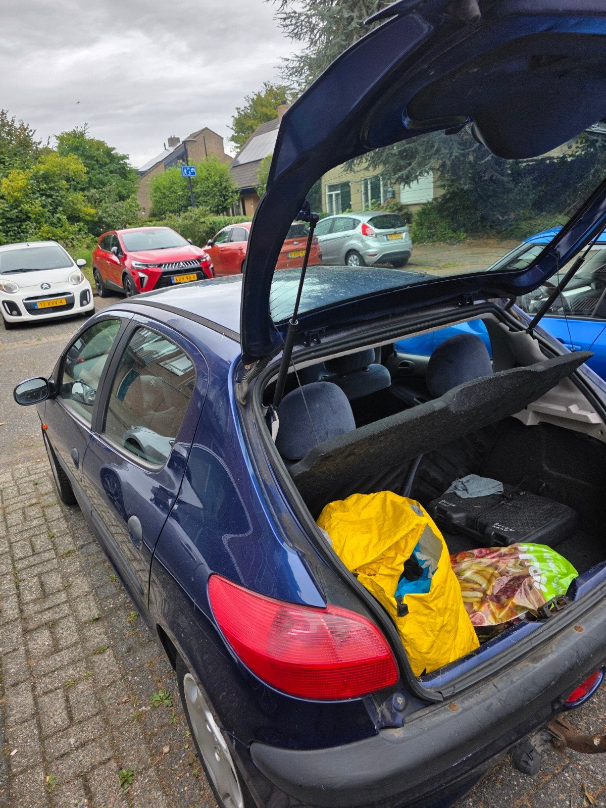 Peugeot 206 1.4 5D 1999 Blauw, Voorwielaandrijving, 15 km/l, 31 €/maand, 4 cilinders