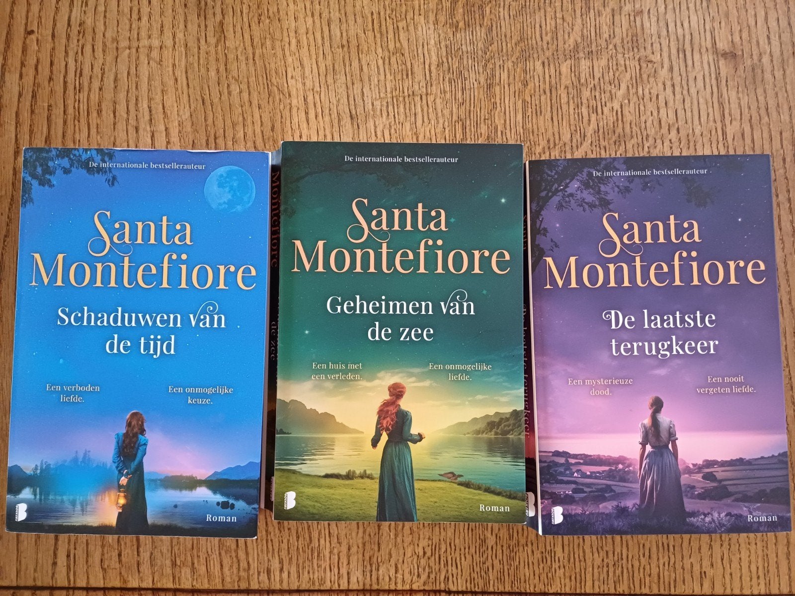 Santa Montefiore Boeken - Schaduwen, Geheimen, Terugkeer, Boeken, Romans, Europa overig, Ophalen of Verzenden, Santa Montefiore