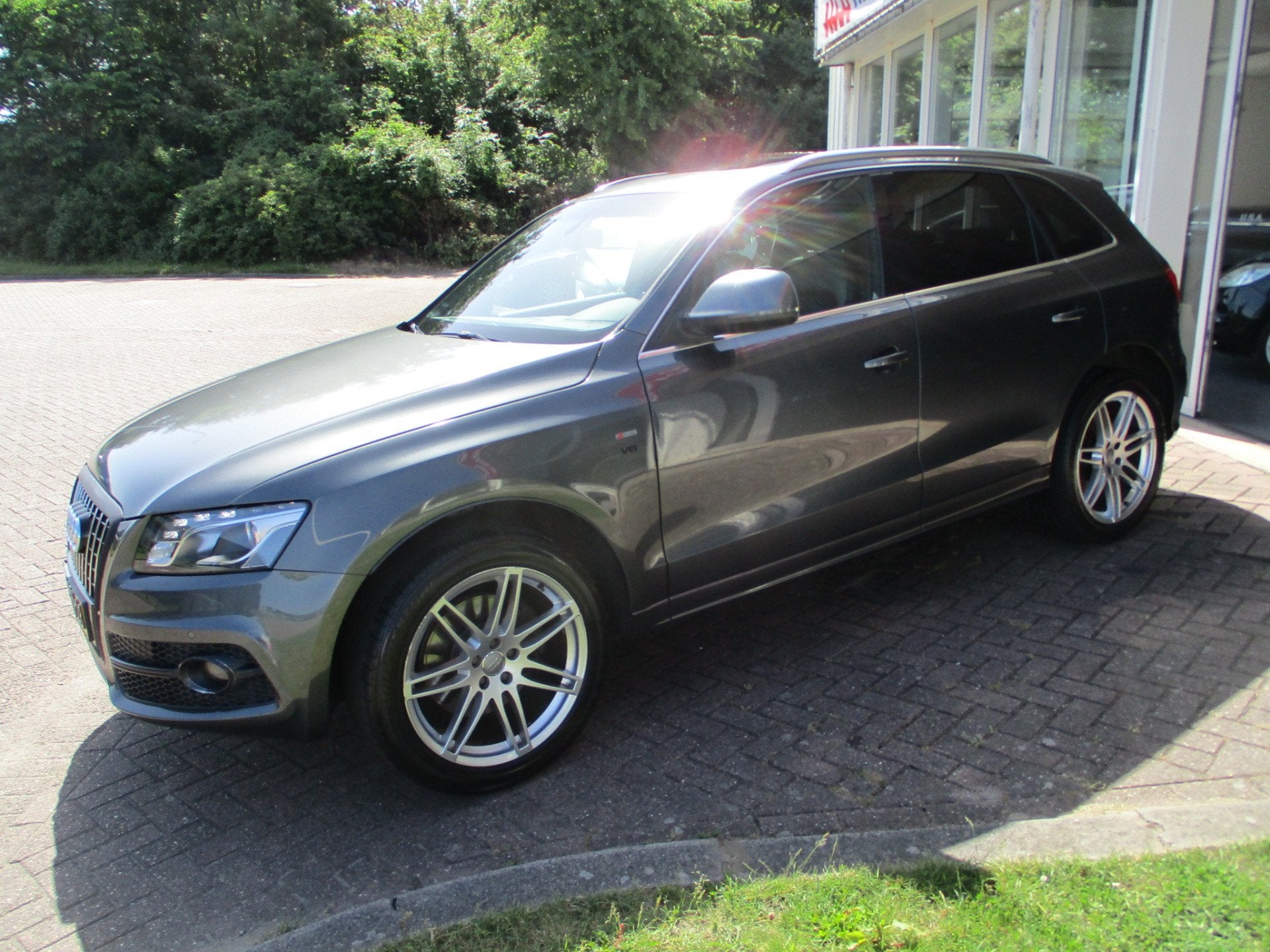Audi Q5 3.2 FSI quattro Pro Line S-Line! Nette Auto!, Auto's, Euro 5, Gebruikt, Zwart, 1770 kg