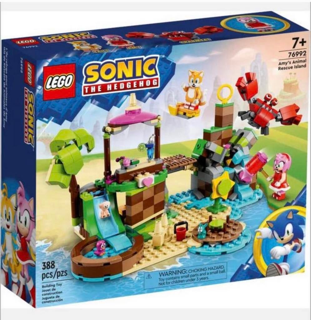 LEGO Sonic The Hedgehog 76992: Amy's Animal Rescue Island, Overige thema's, Lego, Nieuw, Ophalen of Verzenden