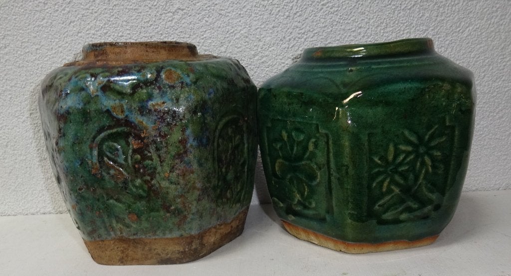 Celadon gemberpotten, Ophalen of Verzenden