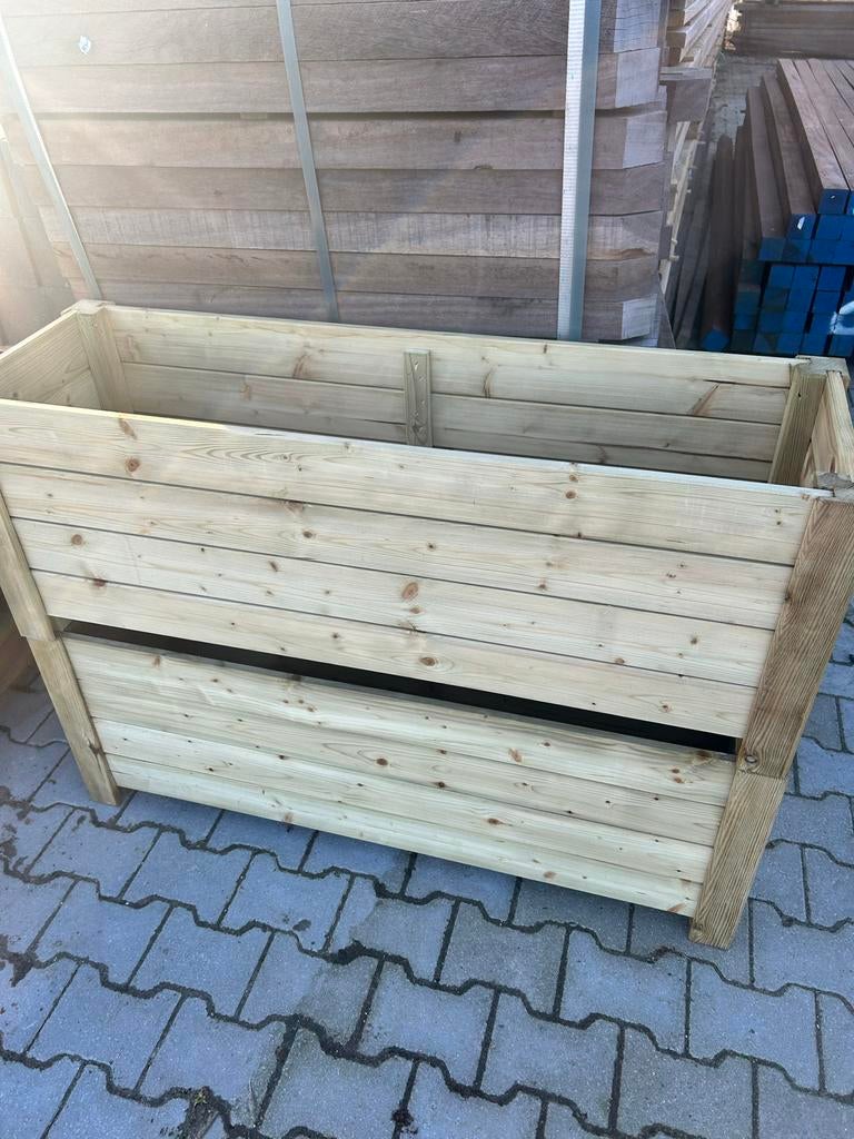 Geïmpregneerde houten plantenbak Bonica, Vanswaay, 100 cm of meer, Nieuw, Ophalen of Verzenden