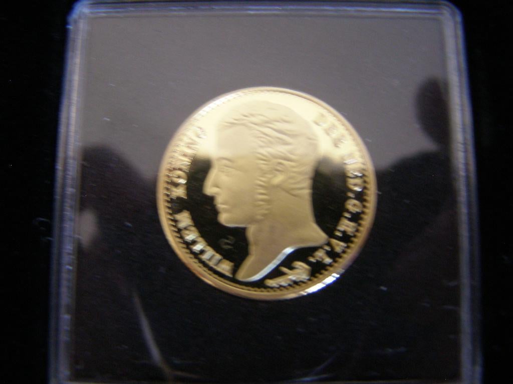 10 Gulden 1818 herslag, Postzegels en Munten, Munten | Nederland, Ophalen of Verzenden, Koning Willem I, 10 gulden