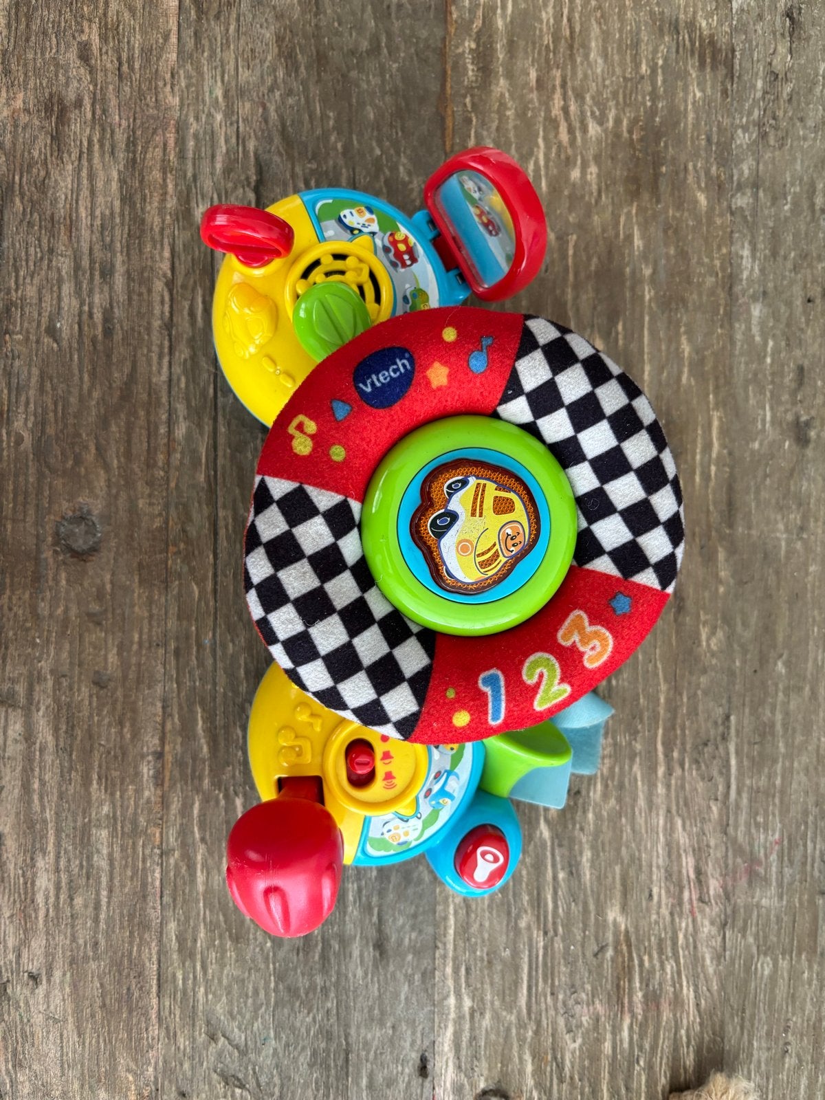 VTECH Toet Toet Auto's speelstuurtje voor wandelwagen, Kinderen en Baby's, Ophalen of Verzenden, Gebruikt, Overige typen, Met geluid