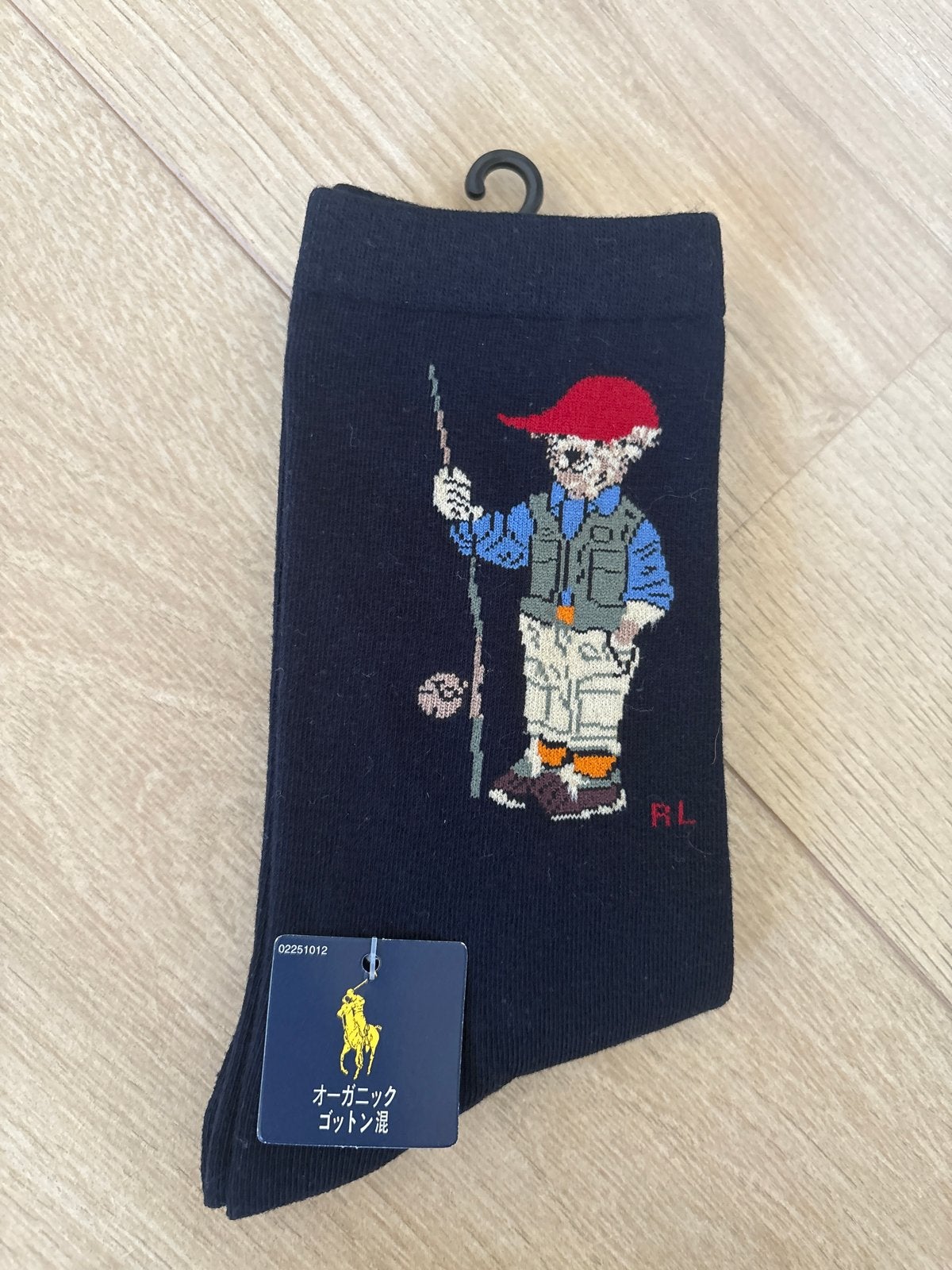 Polo Ralph Lauren sokken met visser beer - Nieuw, Sokken en Kniesokken, Maat 35 t/m 38, Nieuw, Verzenden