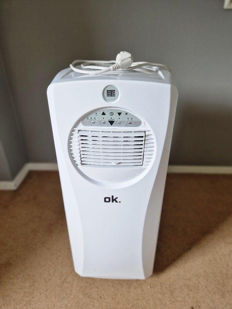 Airco OK OAC2111NL, Ophalen, Minder dan 60 m³, 3 snelheden of meer, Zo goed als nieuw
