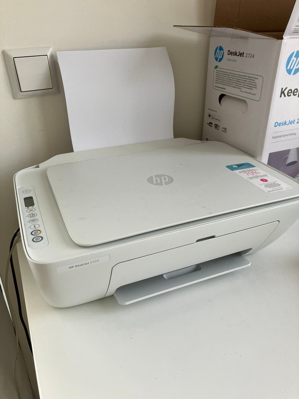 HP deskjet printer, Ophalen, Zo goed als nieuw