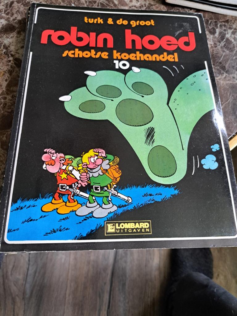 Robin Hoed - Schotse Koehandel (Turk & De Groot), Eén stripboek, Ophalen of Verzenden, Gelezen, Turk & De Groot