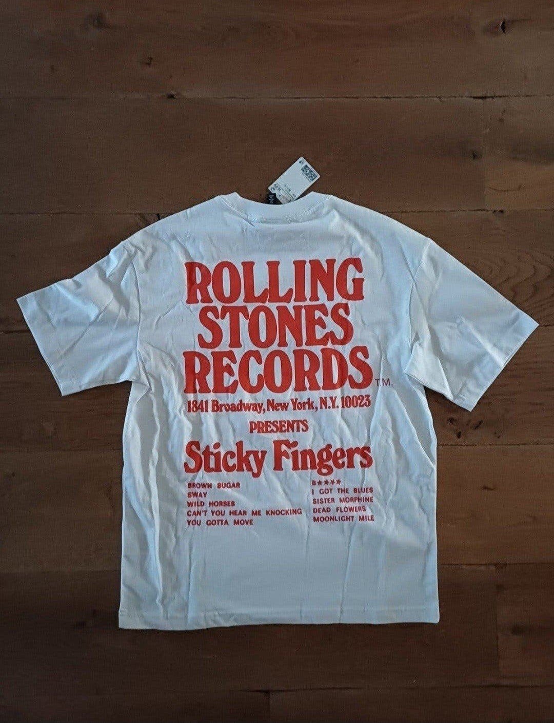 ROLLING STONE shirt mt S NIEUW mét KAARTJE, Ophalen, Maat 48/50 (M), Wit, Roling Stone