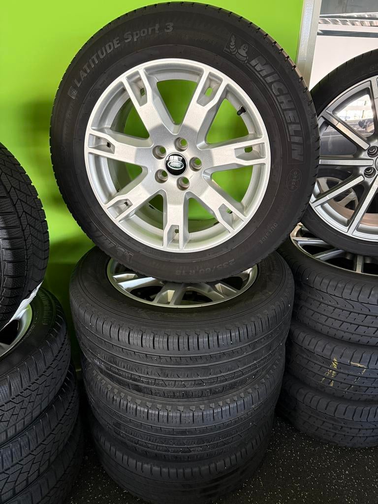 Land rover velgen zomerbanden 18 inch, Auto-onderdelen, Banden en Velgen, Ophalen, 18 inch, Banden en Velgen, 235 mm