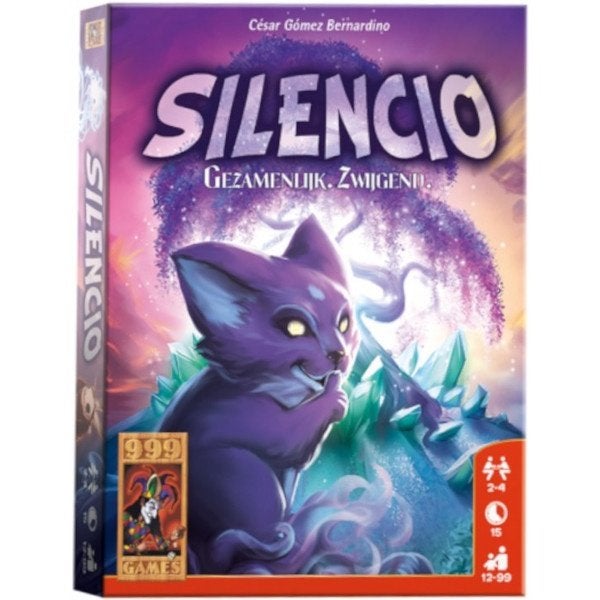 Silencio 999 Games Kaartspel Nieuw, Hobby en Vrije tijd, 999 Games, Nieuw, Ophalen of Verzenden, Vijf spelers of meer