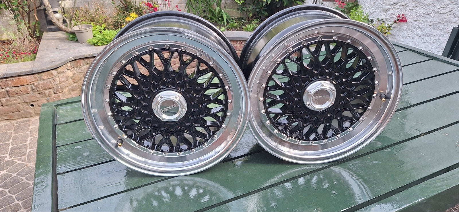 2 Lenso BSX 7.5 x16 , 4x100 en 4x108, Velg(en), 16 inch, Nieuw, Ophalen of Verzenden