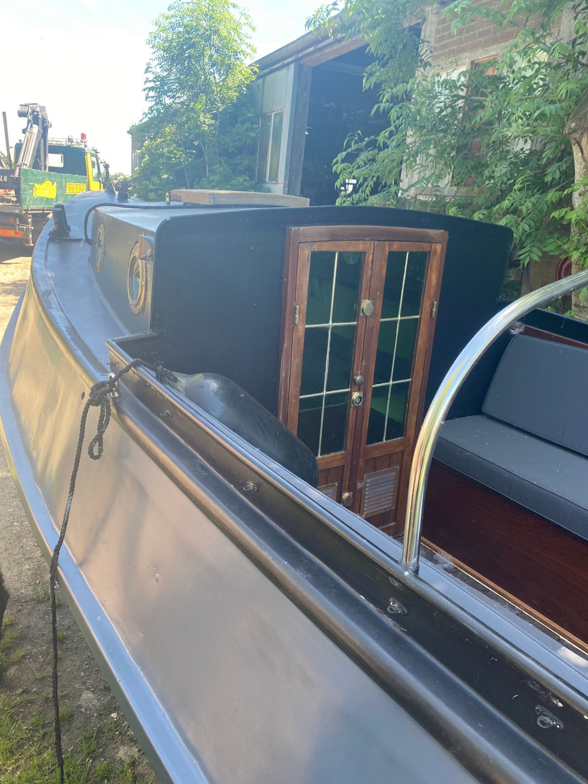 Stalen kajuitsloep 7 m sole 16 pk diesel zgn 2/3slaapplaats, Watersport en Boten, Ophalen of Verzenden, Zo goed als nieuw, Diesel